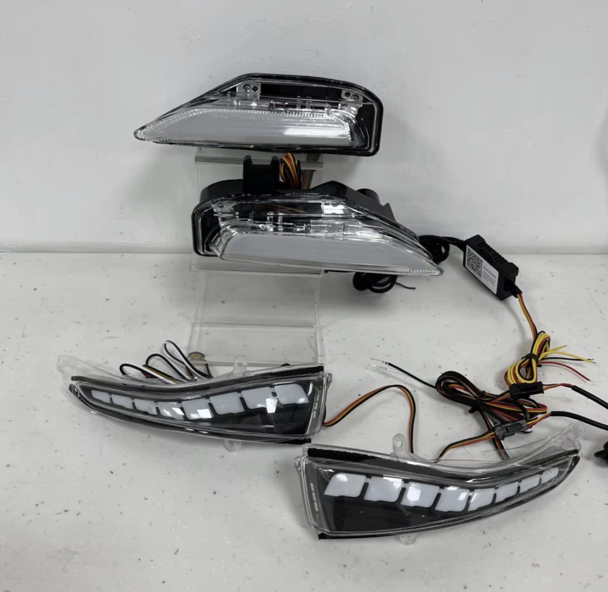 Q50 RGB Lights Bundle — Mirror + Bumper Sequential view 3
